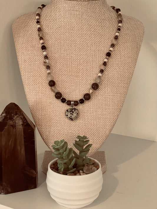 Earthbound Heart Necklace