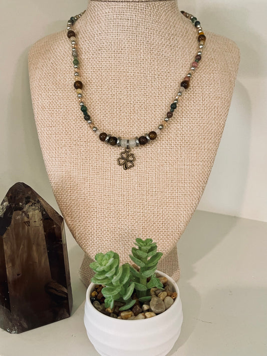 Mystic Clover Necklace
