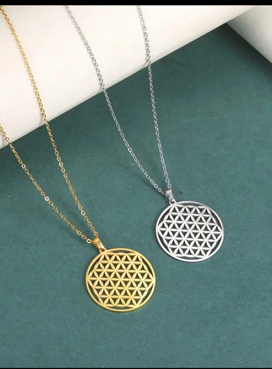 Flower of Life Pendant Necklace